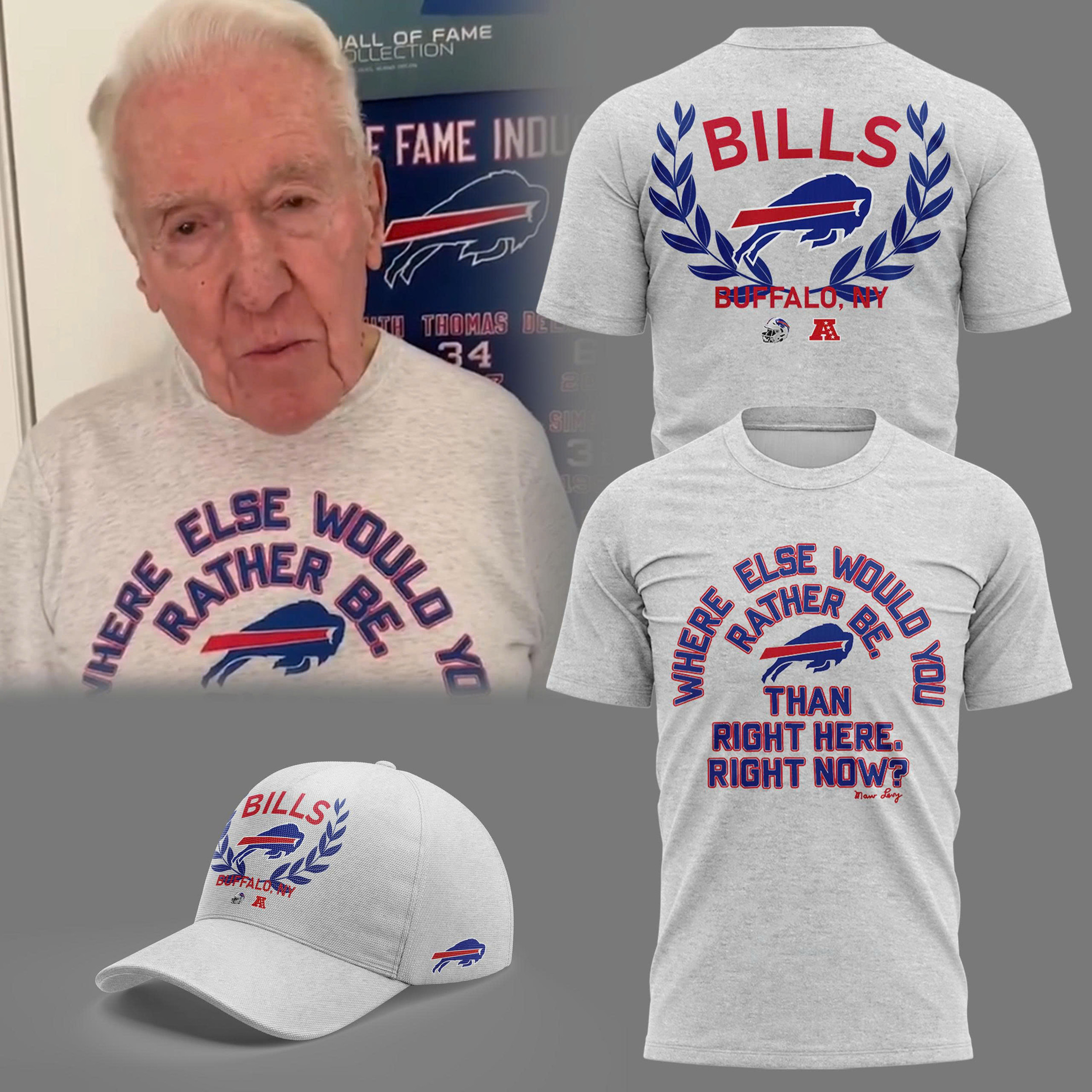 Buffalo Bills Homage Marv Levy Quote T-Shirt Unique Gifts For Football Lovers