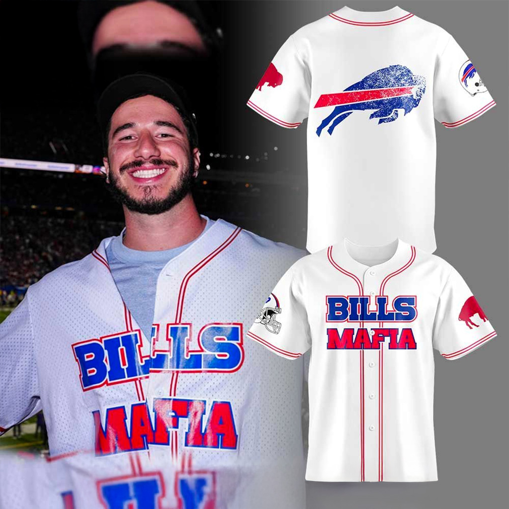 Buffalo Bills Mafia Mesh Jersey Buffalo Bills Merch Football Gifts For Men