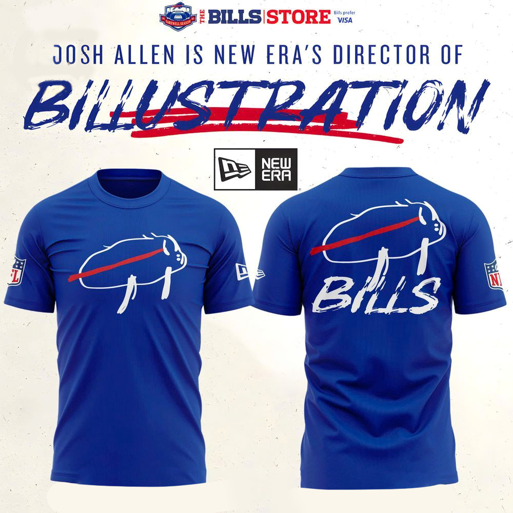 Buffalo Bills New Charging Potato Logo T-Shirt Buffalo Bills Merch Gifts For Dad