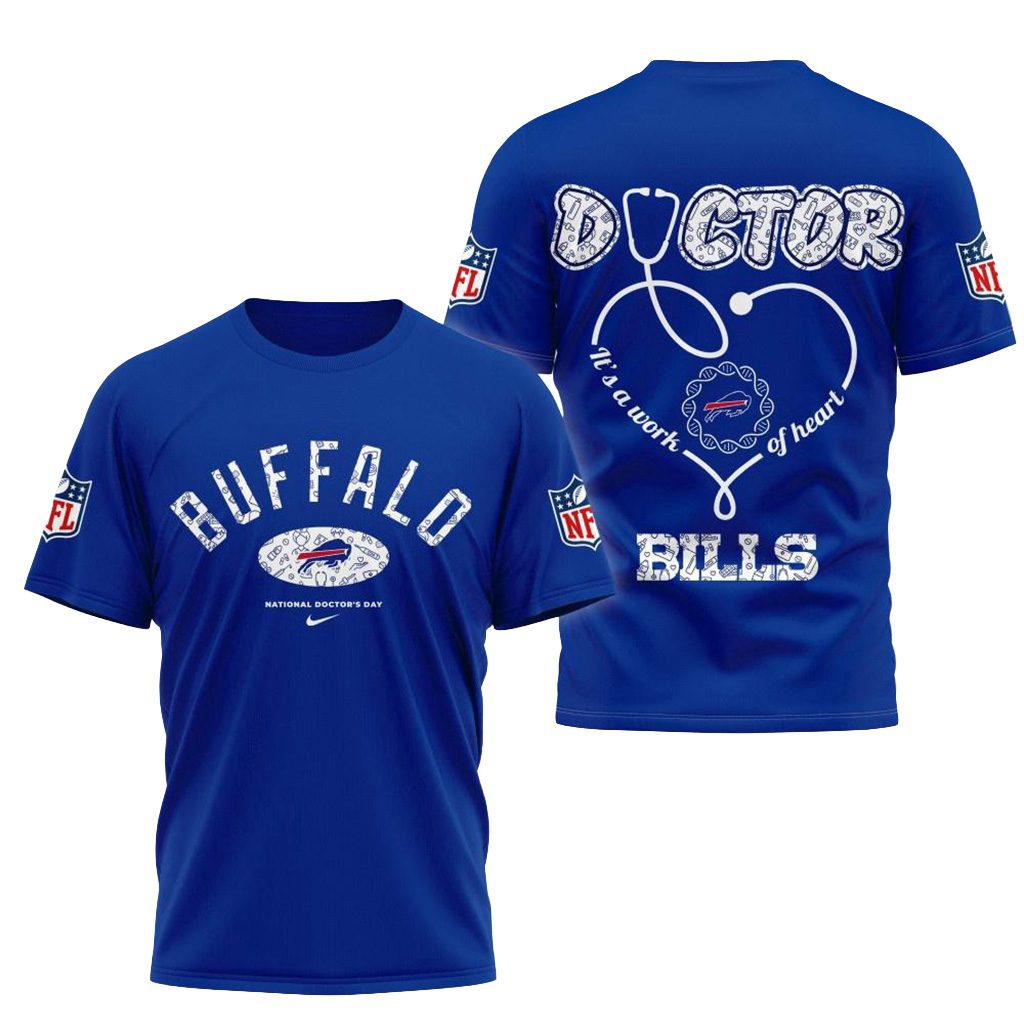 Buffalo Bills NFL National Doctors Day Shirt Buffalo Bills Merch Football Fan Gift Ideas