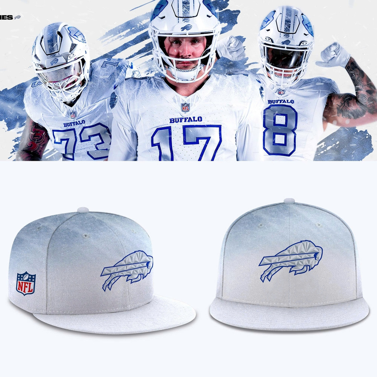 Buffalo Bills Rivalries 2025 Cap White Unique Merch Gift For Football Enthusiasts