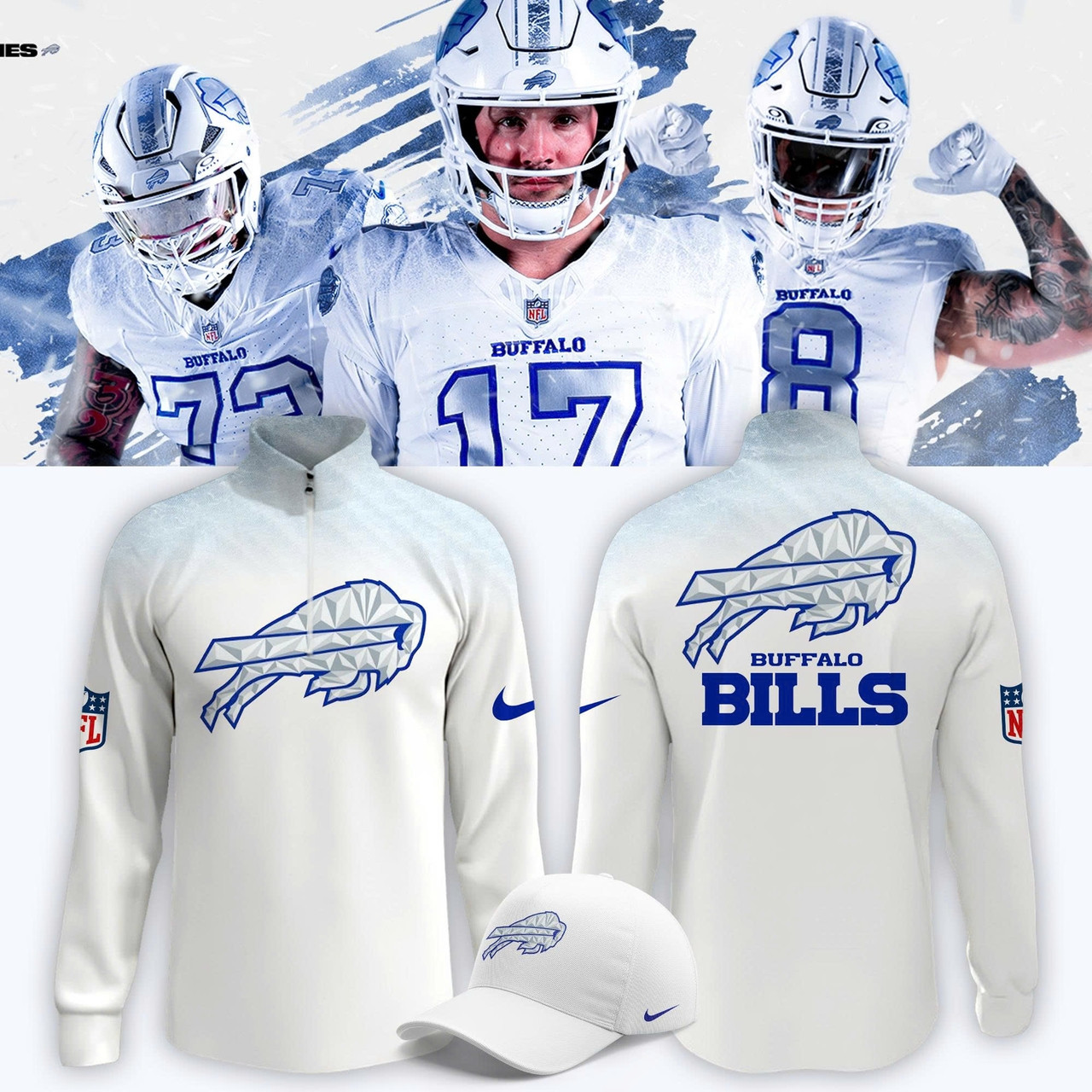 Buffalo Bills Rivalries 2025 Quarter Zip Jacket Best Merch Gift For Football Lovers