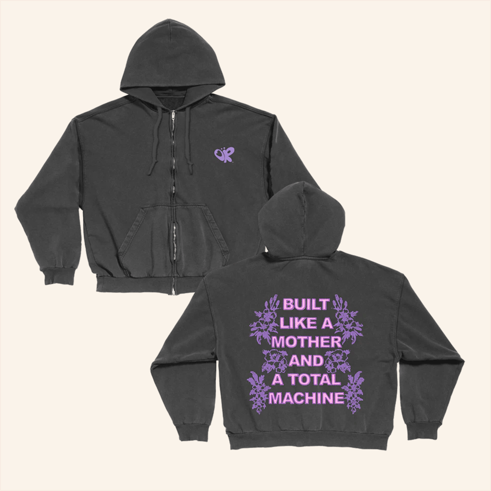 Built Like A Mother Zip Hoodie Olivia Rodrigo Merch Birthday Gift Ideas Christmas Presents