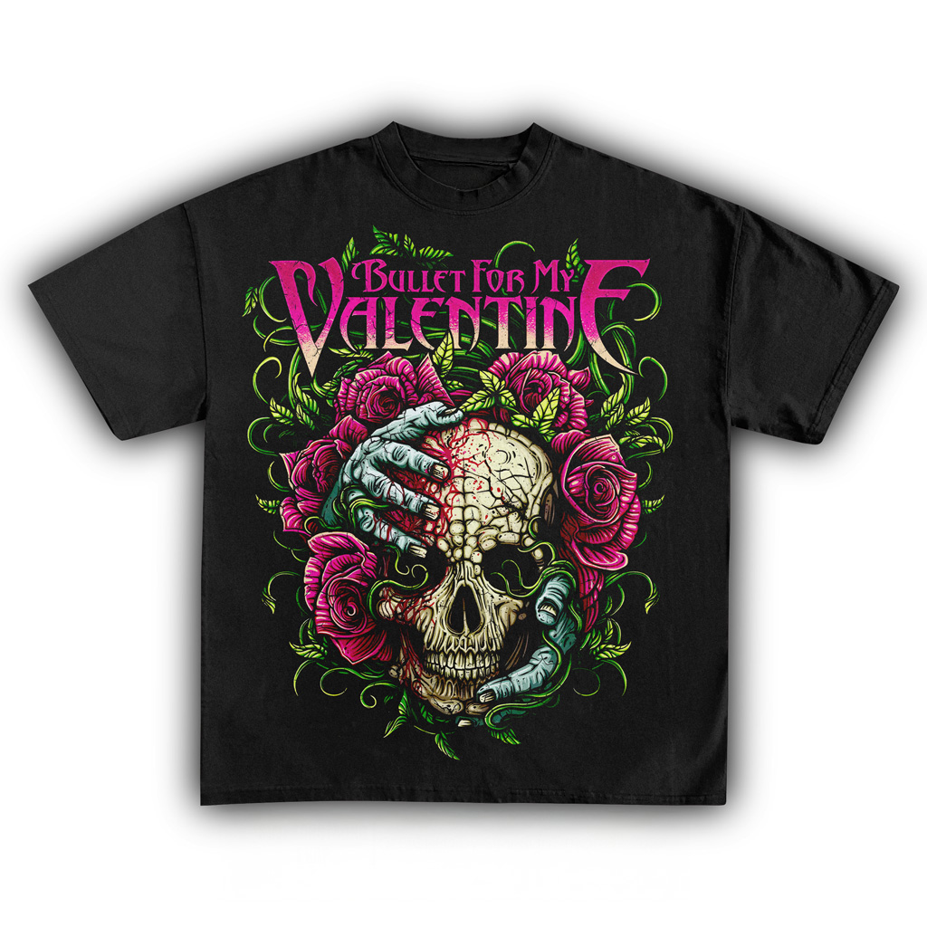 Bullet For My Valentine Parasite T-Shirt Fan Merch Gifts For Friends