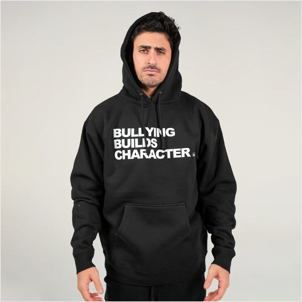 Bullying Builds Character Hoodie Duke Gomez Merch Gift Ideas For Dudes Best Friend Gifts