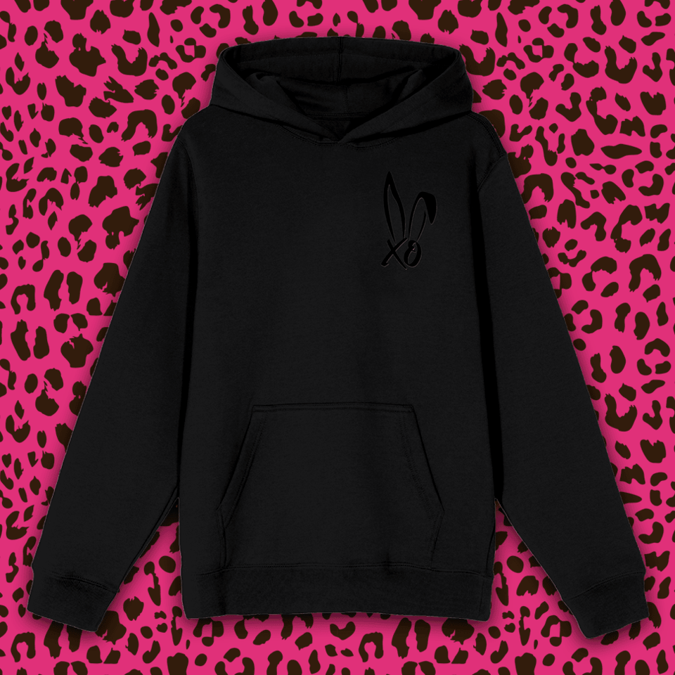 Bunnie XO Merch XO Logo Hoodie Best Father's Day Gifts For Husband Gift for Dad Gifts For BFF