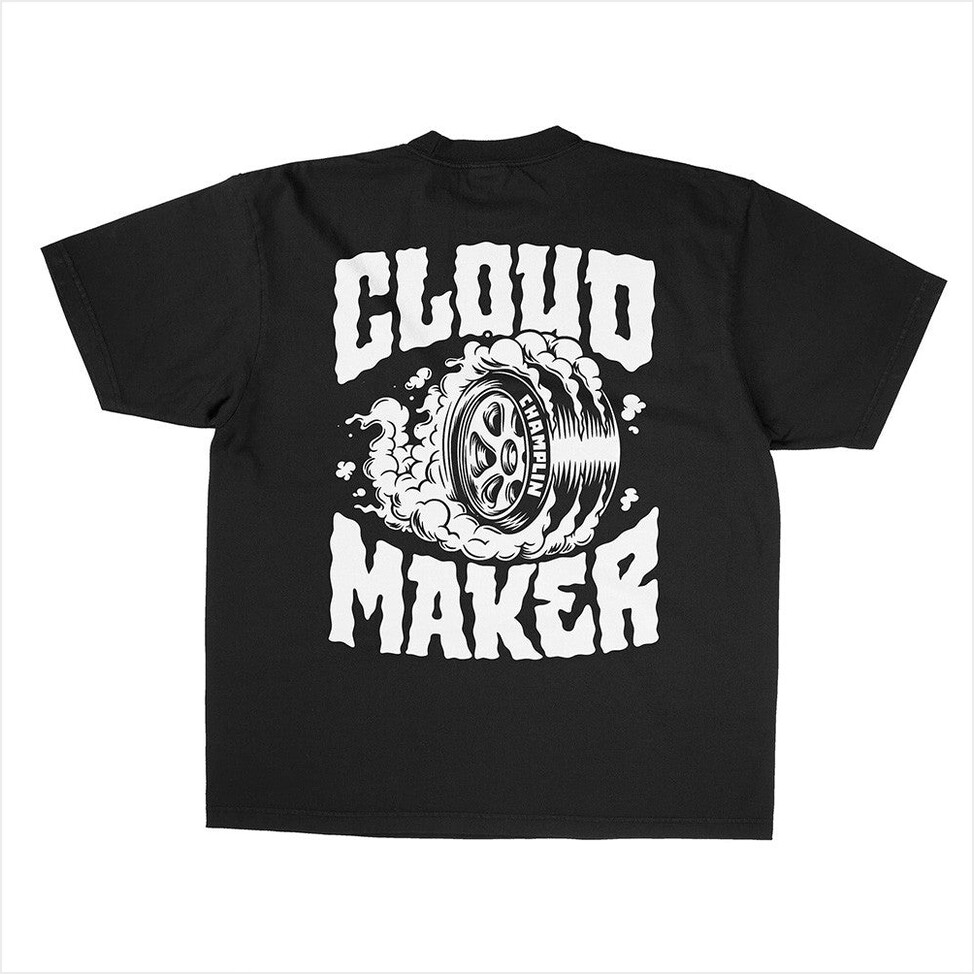 Burnout Cloud Maker T-Shirt Westen Champlin Merch Father's Day Birthday Gifts For Grandpa