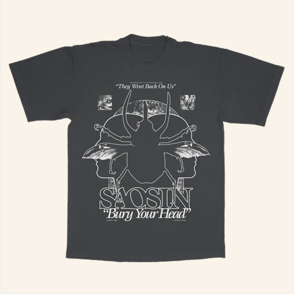 Bury Your Head T-Shirt Saosin Merch Present For Husband Birthday Gifts For Best Friend