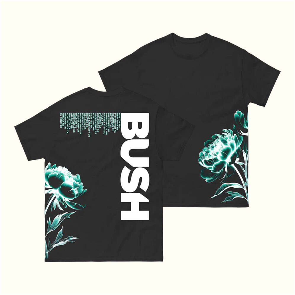 Bush Official Merch Wrap Around Tour Itin T-Shirt Good Gifts For Boyfriend Gifts For Friends
