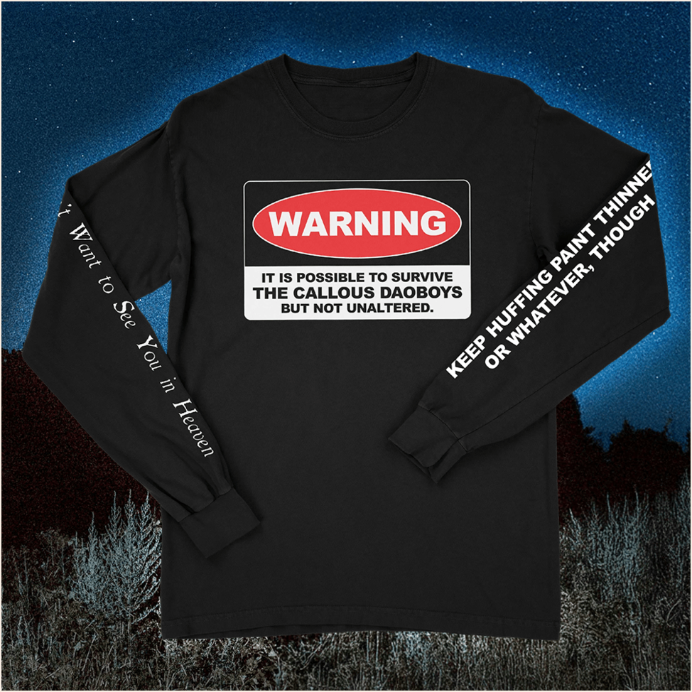 But Not Unaltered Long Sleeve Shirt Callous Daoboys Merch Awesome Father's Day Birthday Gifts