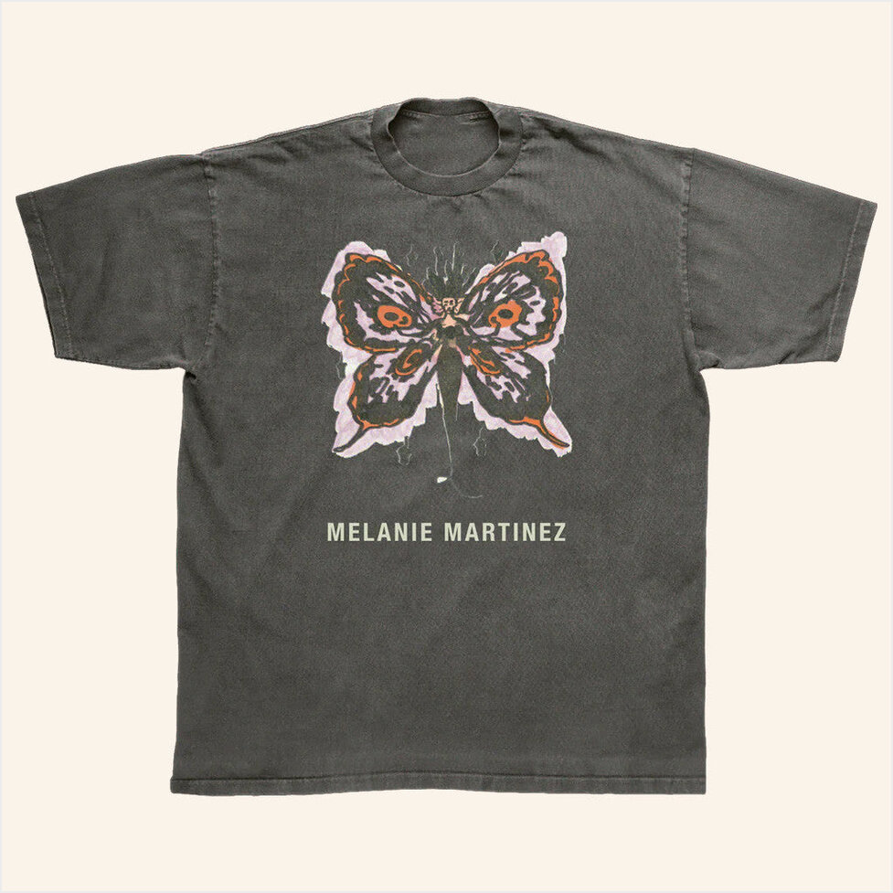 Butterfly T-Shirt Melanie Martinez Merch Birthday Gifts For Mom BFF Gifts Ideas