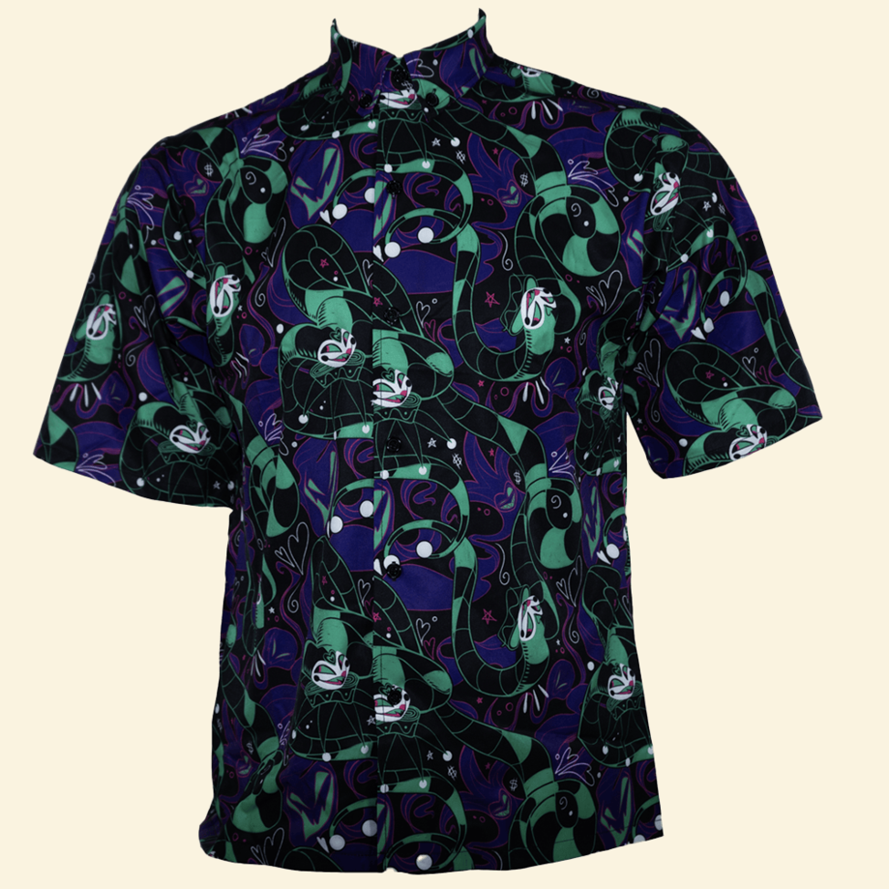 Button Up Shirt Vivziepop New Merch Hazbin Hotel Merchandise Gifts For Fan Gifts For Besties