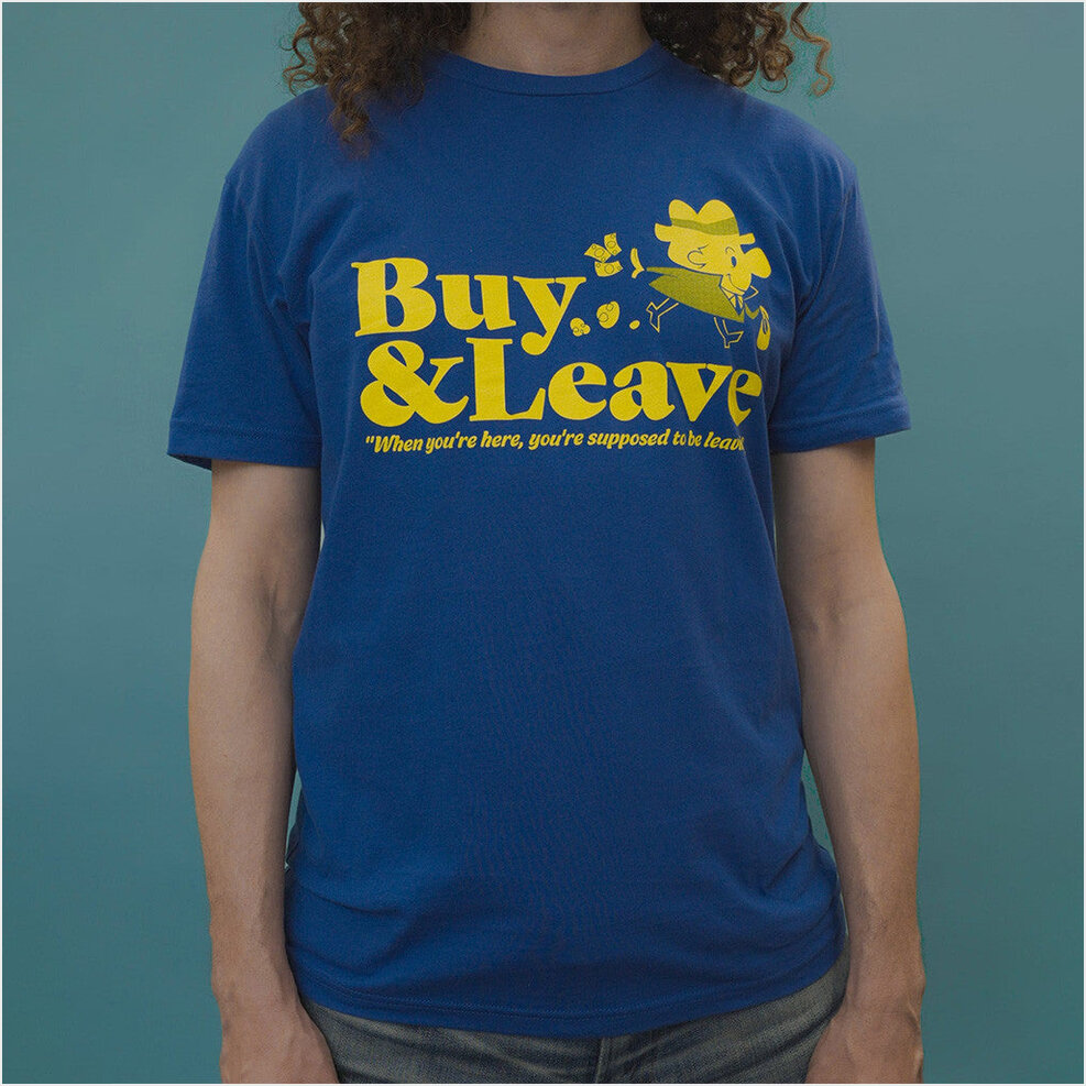 Buy And Leave T-Shirt Game Grumps Merch Birthday Gifts For Besties Christmas Presents