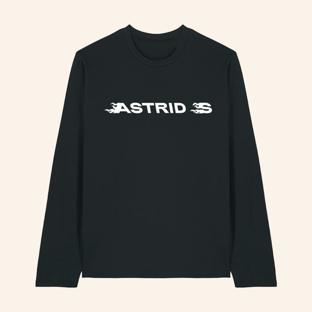By Astrid S Merch Black Astrid S Long Sleeve T-Shirt Unique Birthday Gift For Husband