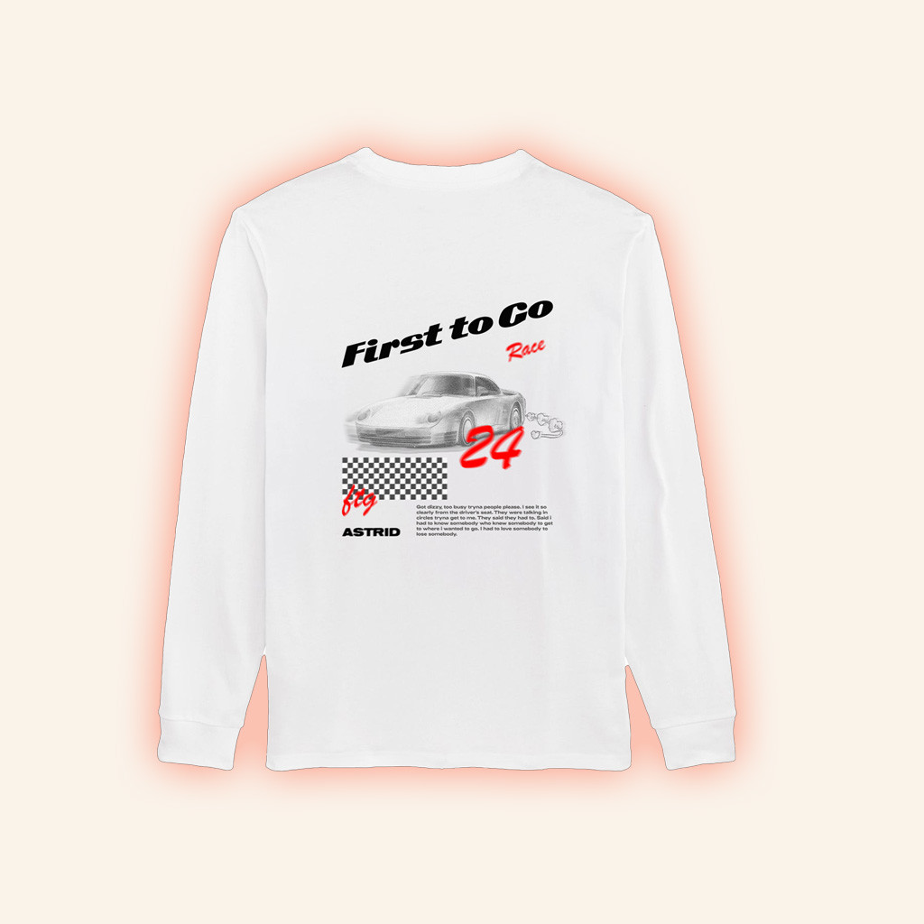 By Astrid S Merch First To Go Long Sleeve Shirt Birthday Gift For Husband