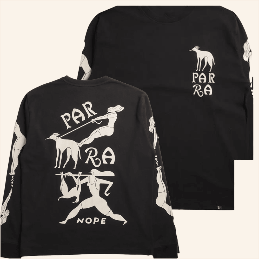 By Parra Dog Training Long Sleeve T-Shirt Urban Industry Merch Best Birthday Gifts For BFF