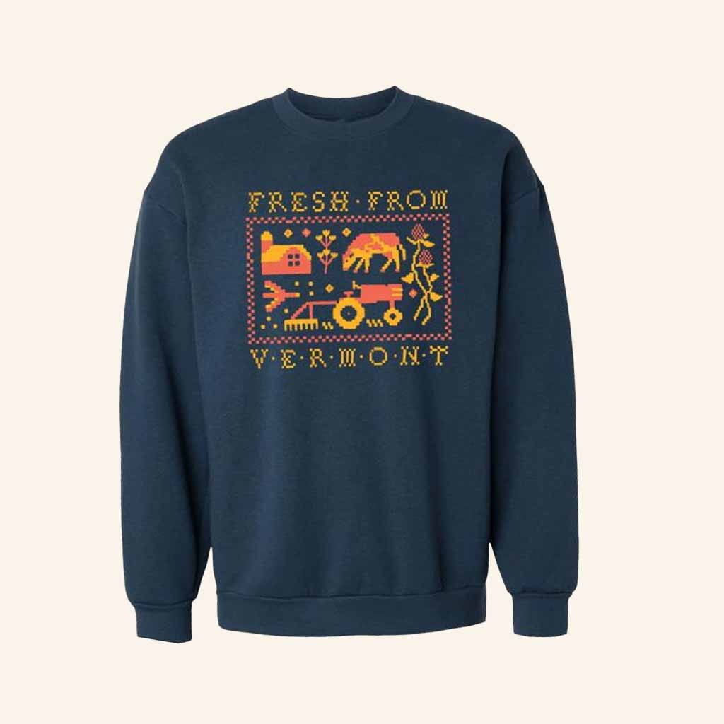 Cabot Creamery Merch Fresh From Vermont Sweatshirt Unique Gift For Boyfriend Birthday