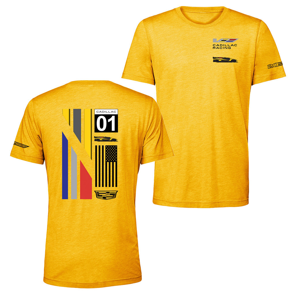 Cadillac Racing Merch Cadillac Racing Graphic T-Shirt 20th Anniversary Gifts For Him