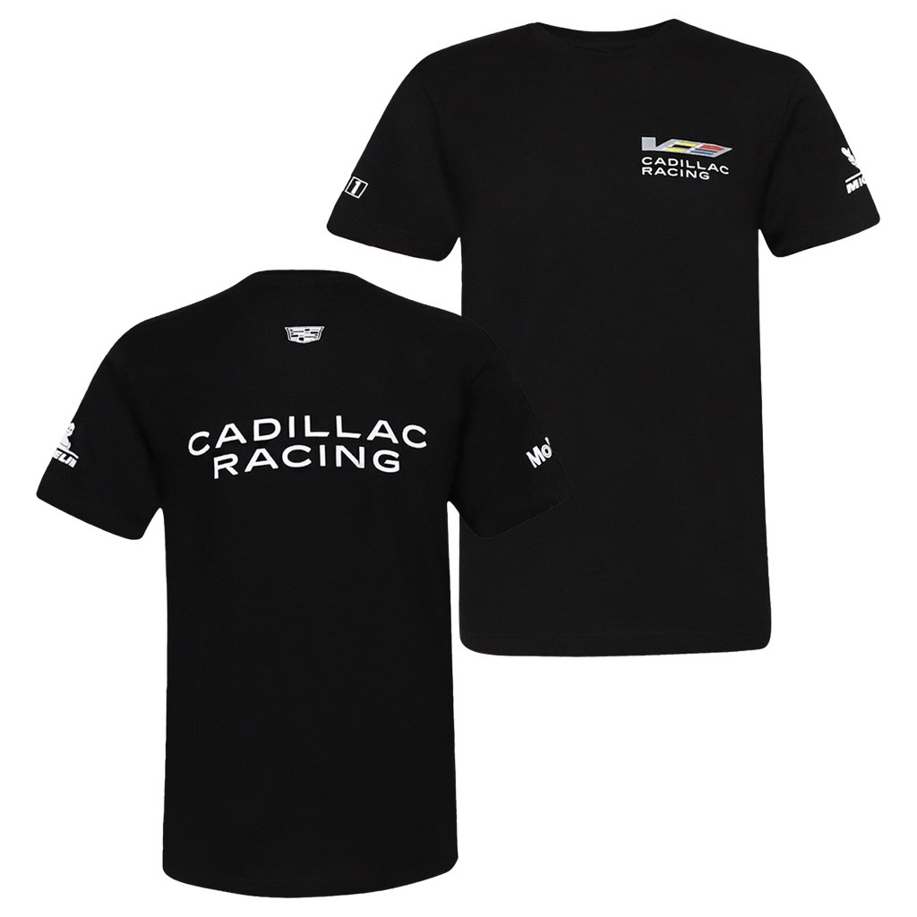 Cadillac Racing Merch Cadillac Racing Sponsor T-Shirt Black Gifts For Fans
