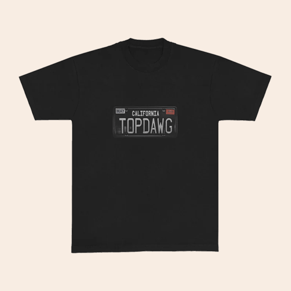 California Top Dawg T-Shirt TDE Merch Top Dawg Entertainment Merch Great Father's Day Gifts