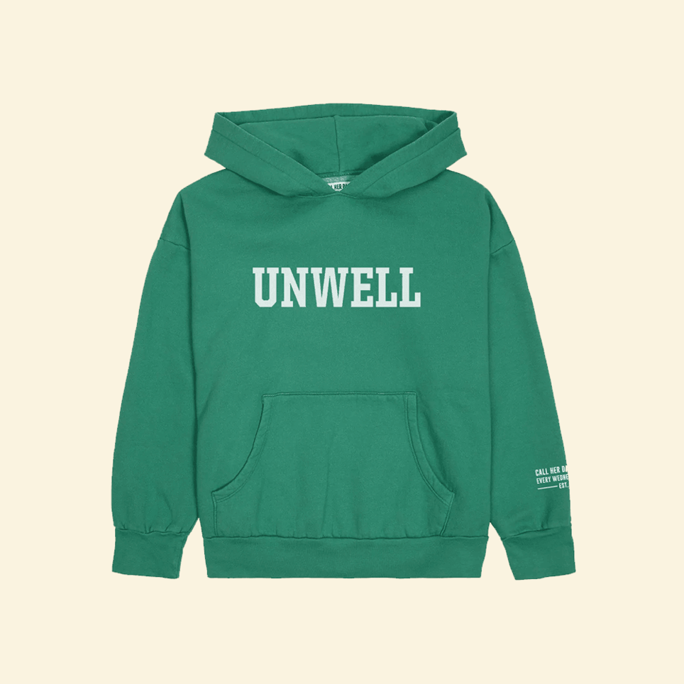 Call Her Daddy Aubergine Unwell Hoodie Call Her Daddy Merch Birthday Gifts For Fans BFF Gifts