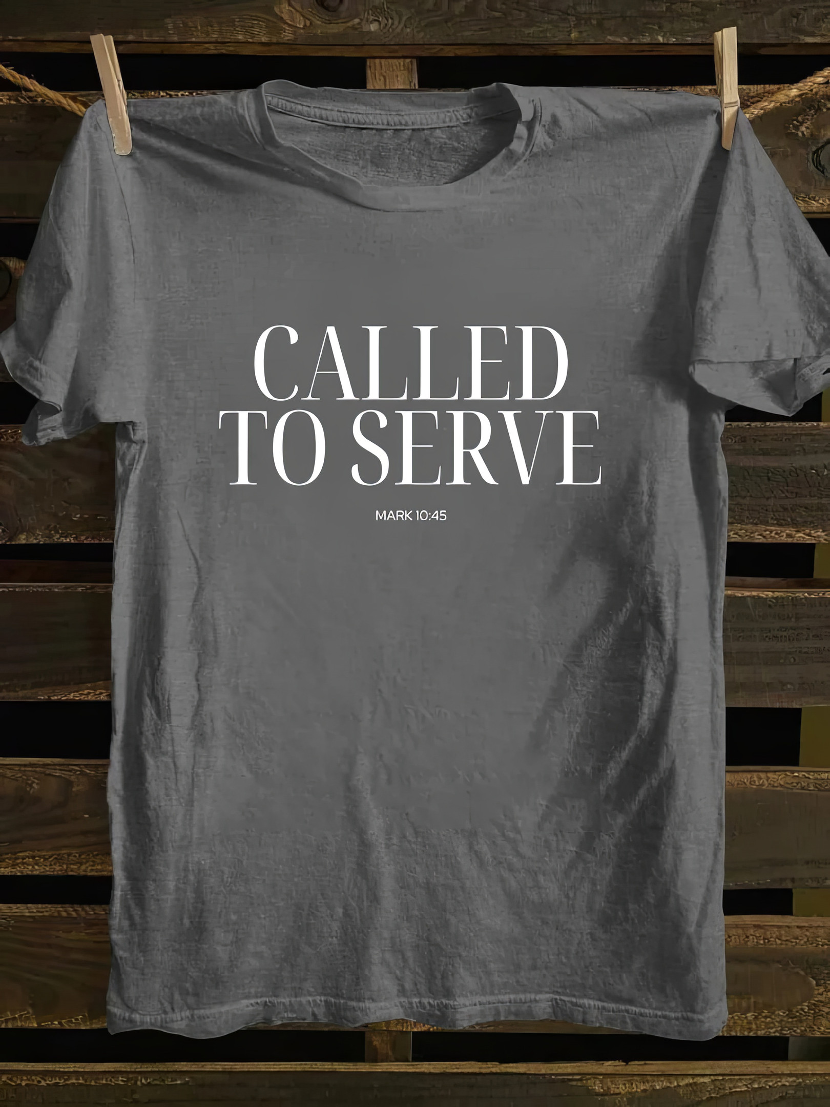Called To Serve Mark 10:45 Shirt Christian Tee Shirts Gifts For Wife
