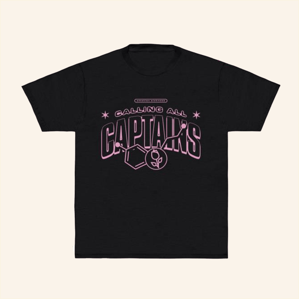 Calling All Captains Arch Pink T-Shirt Armada Merch Birthday Gift Ideas Christmas Presents