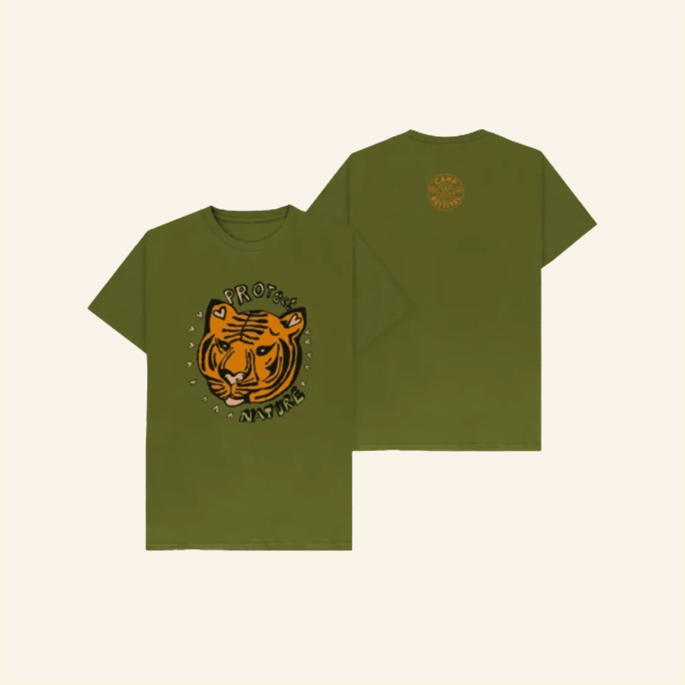 Camp Bestival Protect Nature T-Shirt Camp Bestival Merch Gifts For Dudes Gifts For Best Friend