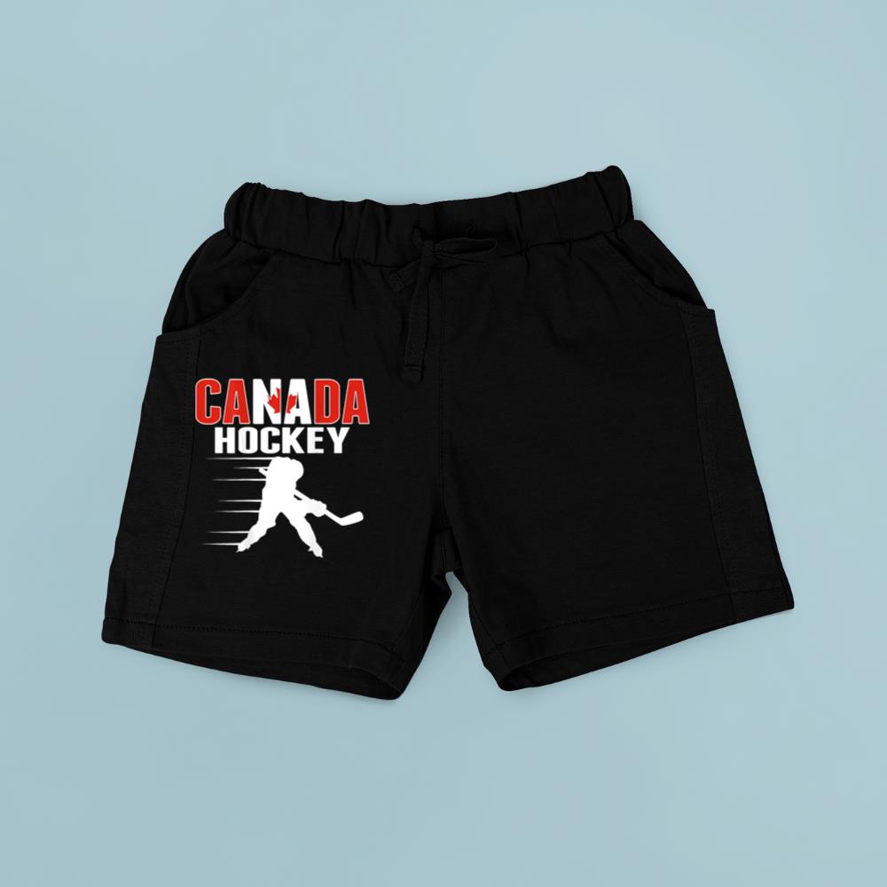 Canada Ice Hockey Fans Jersey - Support Canadian Hockey Team Short