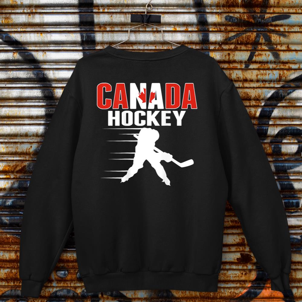 Canada Ice Hockey Fans Jersey - Support Canadian Hockey Team Sweatshirt