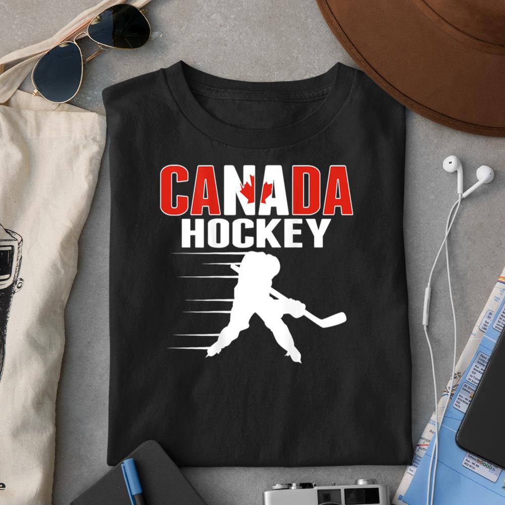 Canada Ice Hockey Fans Jersey - Support Canadian Hockey Team T-Shirt