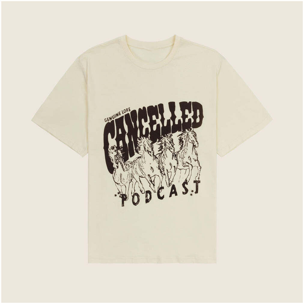 Cancelled Podcast Merch Genuine Lore T-Shirt Gift Ideas For Boyfriend Gifts For Friends
