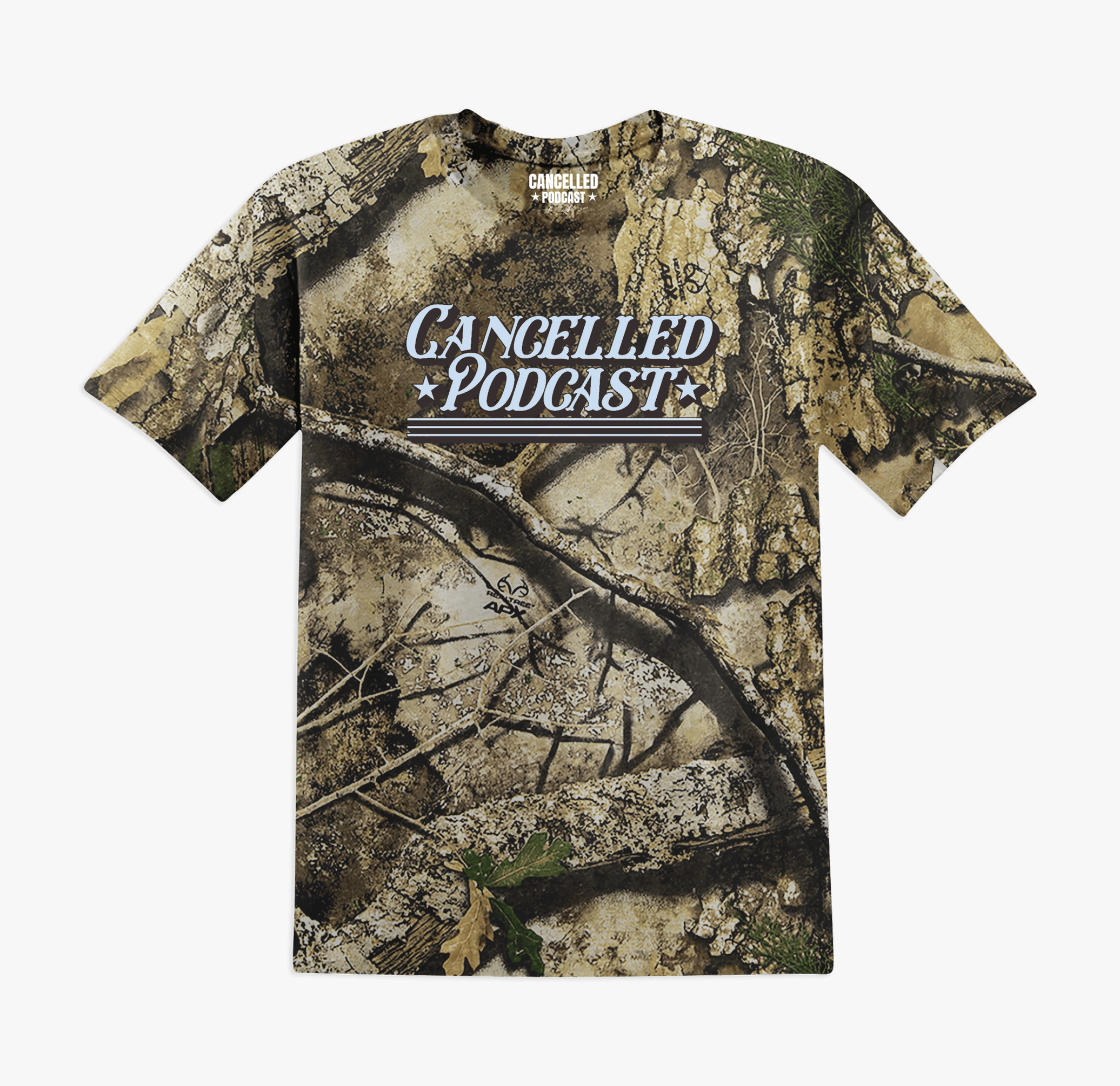 Cancelled Podcast Merch T-Shirt Cancelled Podcast Camo Tee Gifts For Music Fan Gifts For BFF