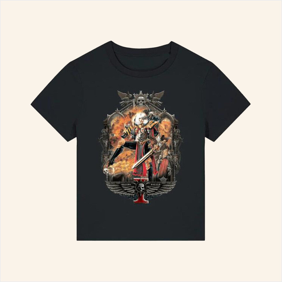 Canoness Veridyan Black T-Shirt Warhammer Merch Good Birthday Gifts For Husband Gifts For BFF