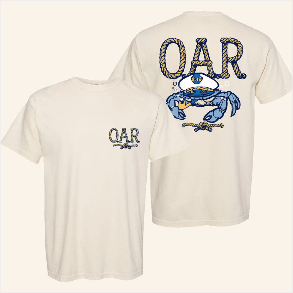 Captain Crab T-Shirt Oar Merch Best Friend Birthday Gifts Christmas Presents