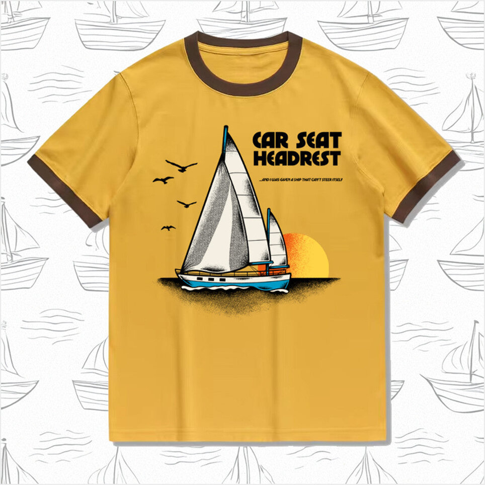 Car Seat Headrest Ballad Of Costa Concordia T-Shirt Car Seat Headrest Merch Unique Gifts For Southern Men