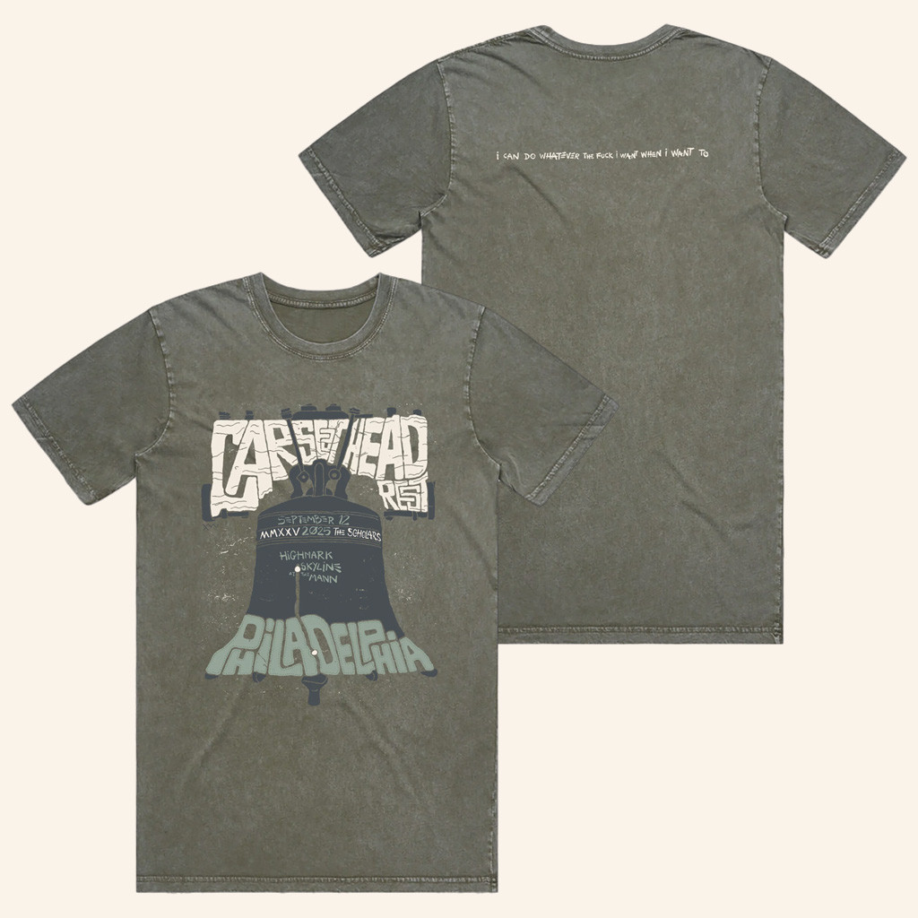 Car Seat Headrest Merch Philly The Mann Center T-Shirt Gift For Rock Music Lover