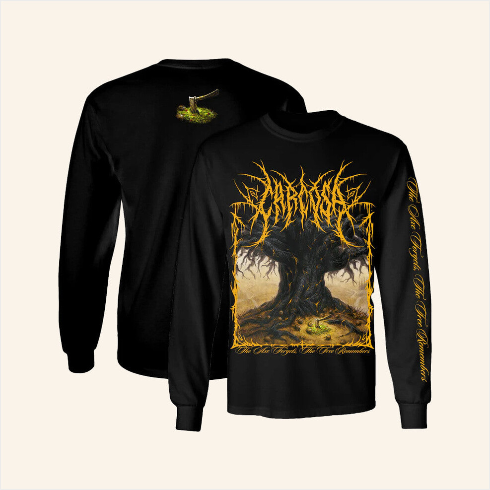 Carcosa The Axe Forgets The Tree Remembers' Album Long Sleeve Shirt Indie Merch Him Gifts