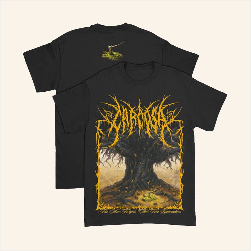 Carcosa The Axe Forgets The Tree Remembers Album T-Shirt Indie Merch Birthday Gifts For Fans