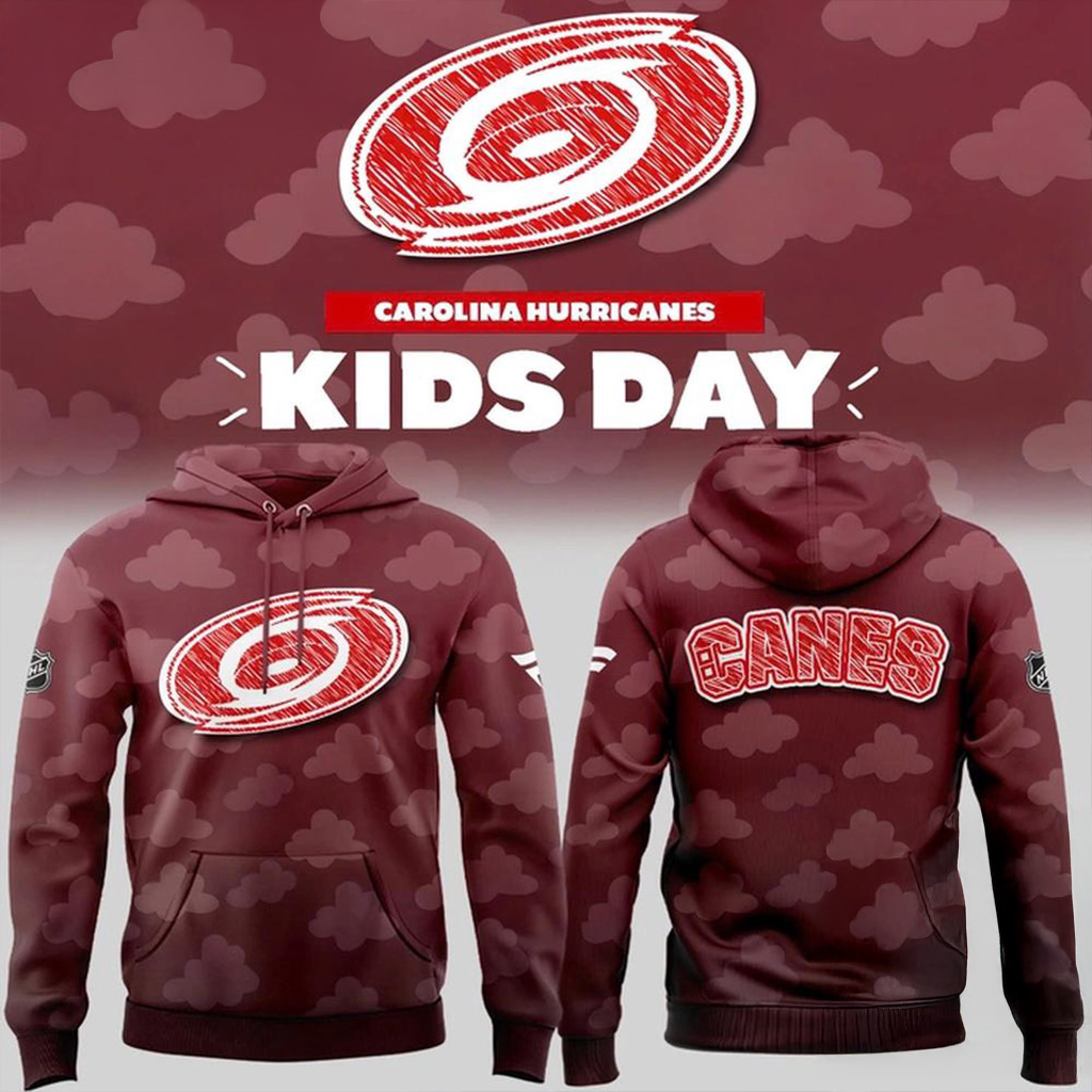Carolina Hurricanes 2025 Kids Day Hoodie Carolina Hurricanes Merch Gifts For Fans