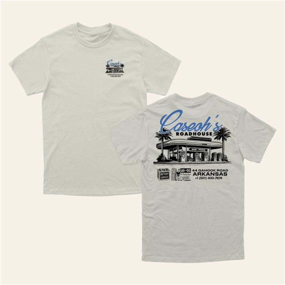 Caseoh Games Merch Store Shop Caseoh's Roadhouse Tee Birthday Gifts For Best Friend