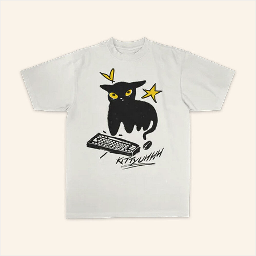 Caseoh's Kittyuh T-Shirt Caseoh Games Merch Birthday Gifts For Dad Gifts For Best Friend