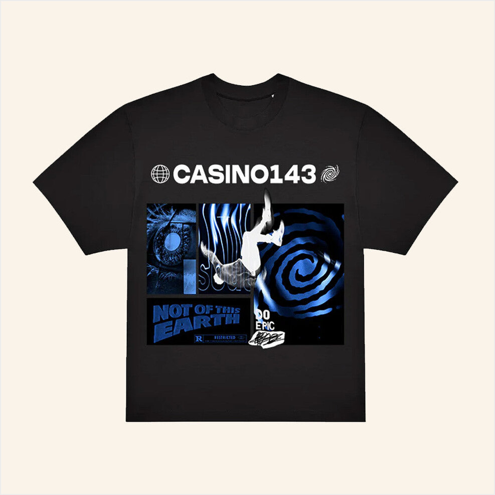 Casino Vertigo T-Shirt Ivoxygen Merch Gift Ideas For Boyfriend Best Friend Birthday Gifts