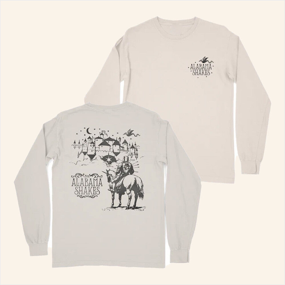 Castle Long Sleeve T-Shirt Alabama Shakes Merch Best Birthday Gift Ideas Christmas Presents