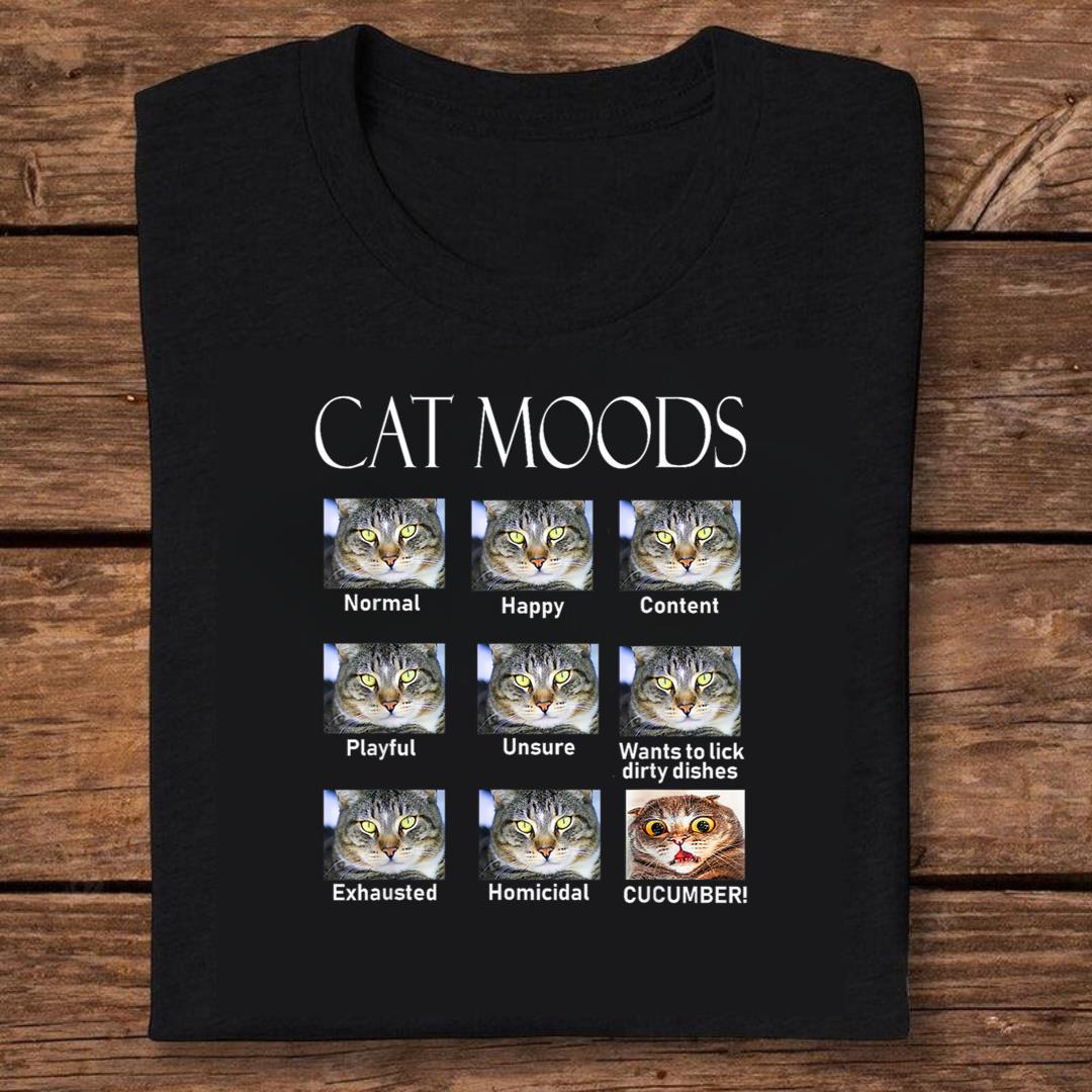 Cat Moods T-Shirt T-shirt