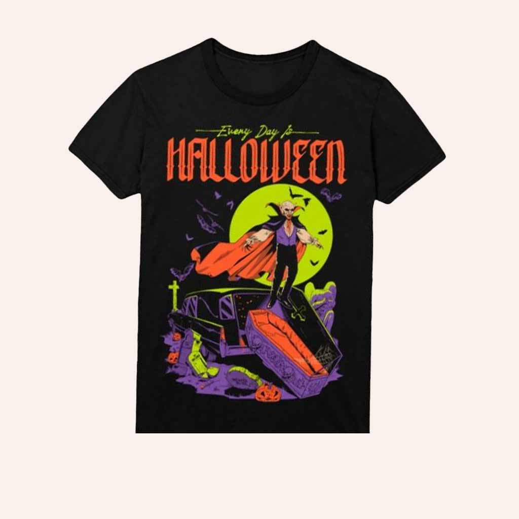Cavity Colors Merch Every Day Is Halloween 2025 Shirt Halloween Gifts For Brother