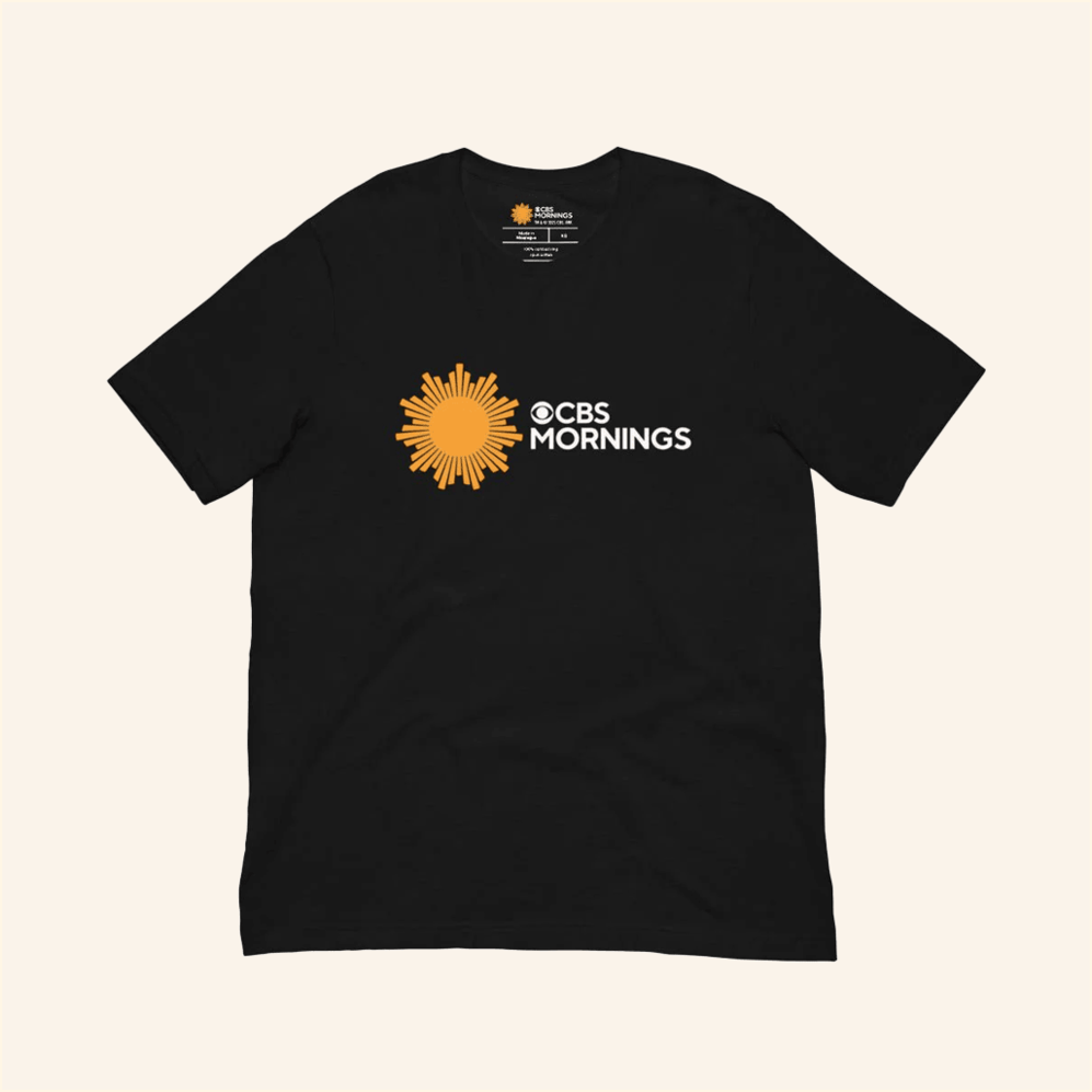 CBS Mornings Logo T-Shirt Paramount Merch Best Friend Gifts Birthday Gift Ideas