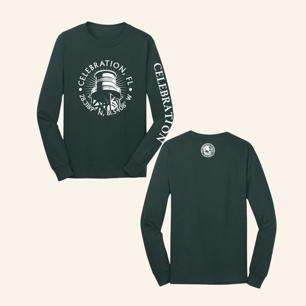 Celebration Logo Merch Celebration Water Tower Long Sleeve Shirt Friends Gifts