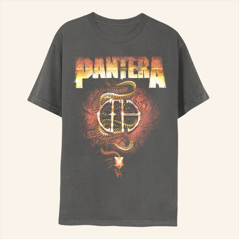 CFH Snake T-shirt Pantera Merch Best Birthday Gifts For Friends Christmas Presents