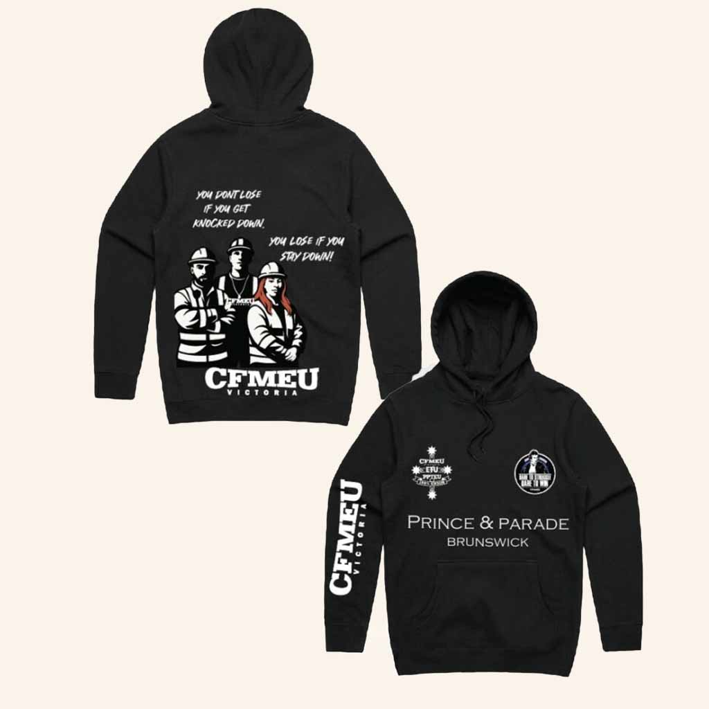 CFMEU Merch Prince And Parade Jobsite Hoodie Birthday Gifts For Dad
